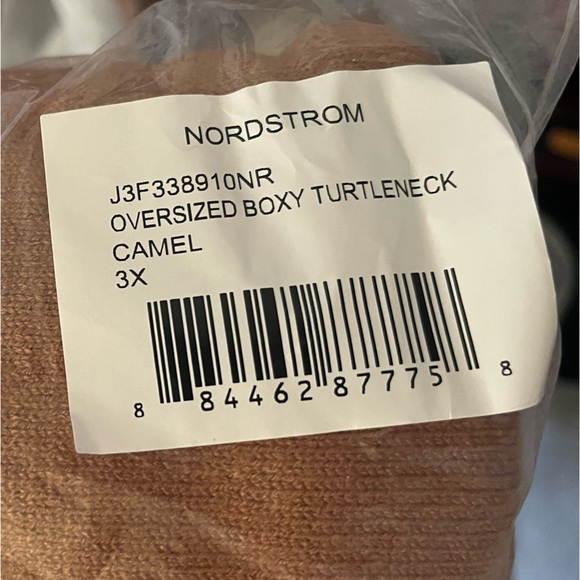 Assorted Joseph A turtleneck boxy poncho sweaters, purchased from Nordstrom new - Picture 6 of 8